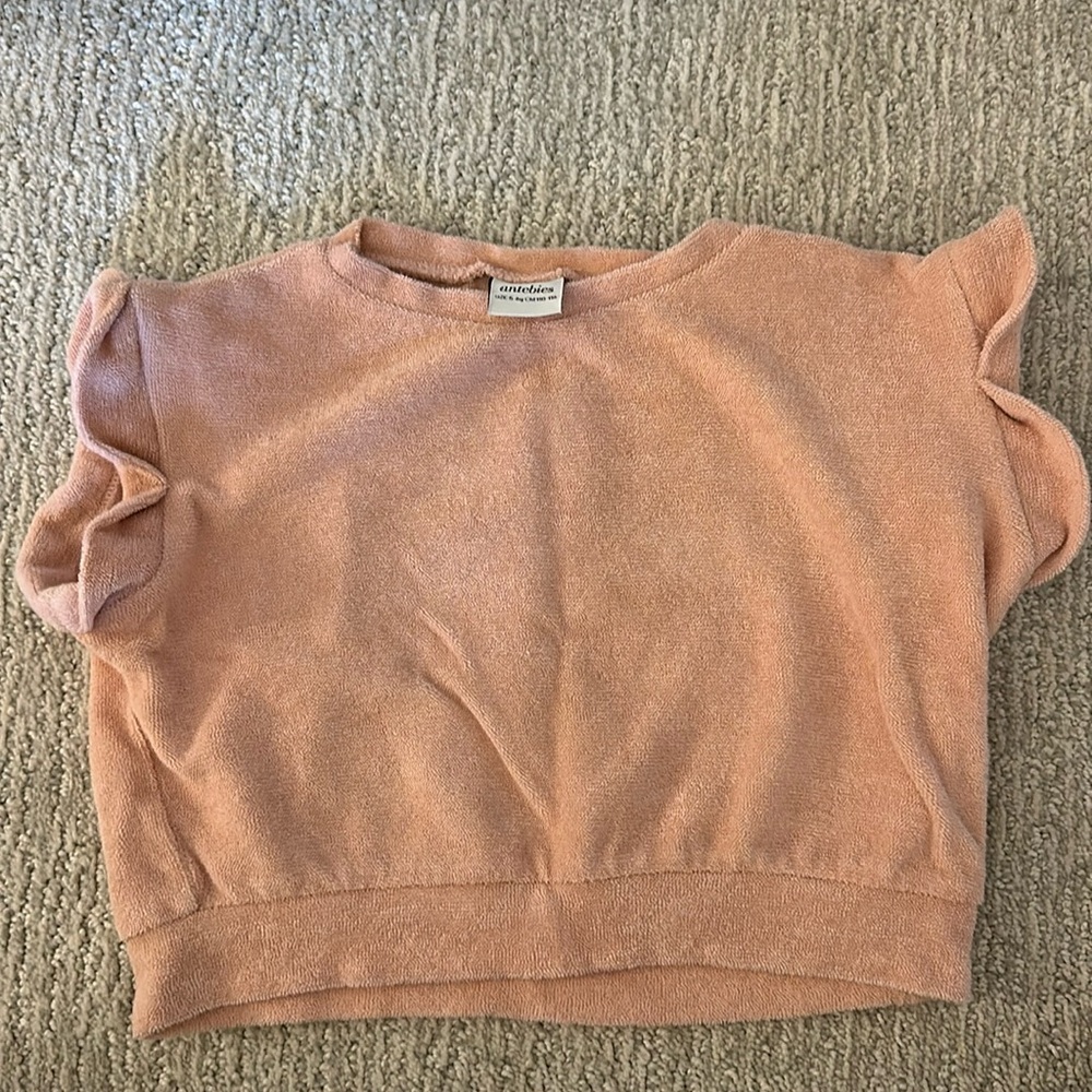 EUC Antibes Terry cotton sleeveless top